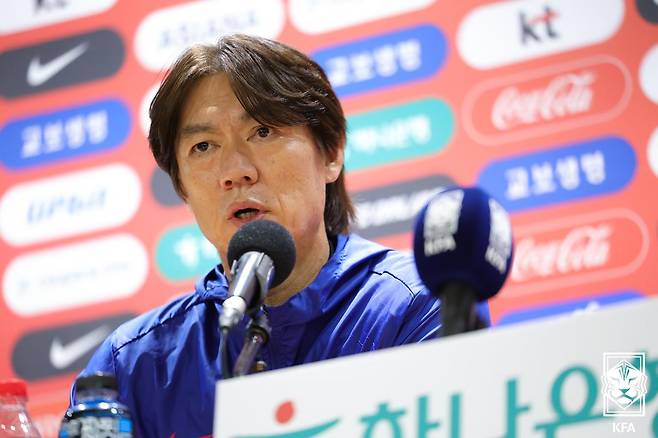 홍명보 축구 대표팀 감독. /사진=대한축구협회 제공