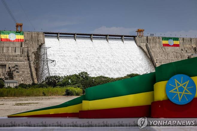 그랜드 에티오피아 르네상스 댐(GERD) 전경 [AFP 연합뉴스 자료사진. 재판매 및 DB 금지]