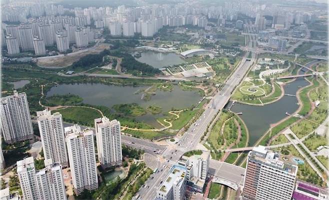 파주 운정신도시 전경. 사진=파주시청