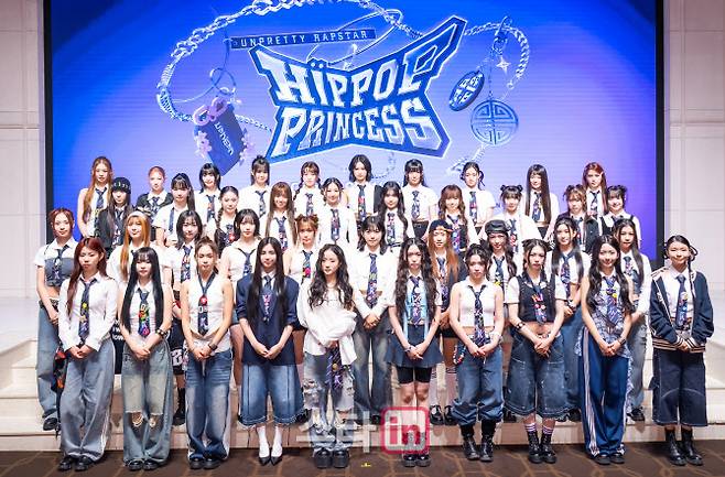 ‘힙팝 프린세스’ 참가자 40인(사진=Mnet)