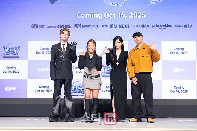 ‘힙팝 프린세스’ 프로듀서진(사진=Mnet)