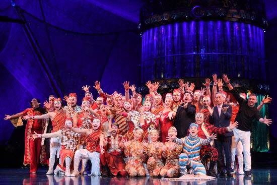 태양의 서커스 ‘쿠자(KOOZA)’의 출연진(사진=연합뉴스).