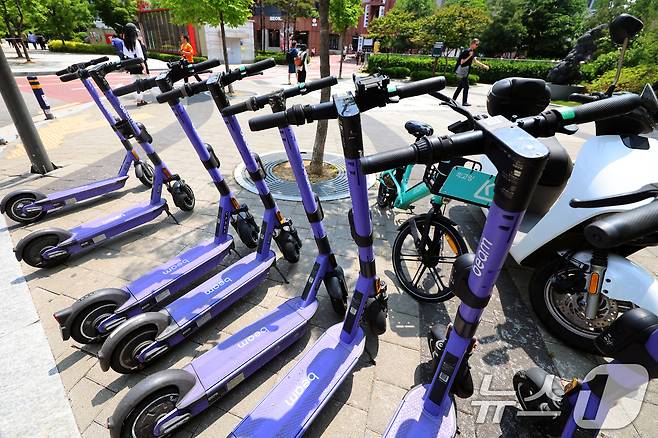 전동킥보드 모습.(자료사진)뉴스1 ⓒ News1 황기선 기자