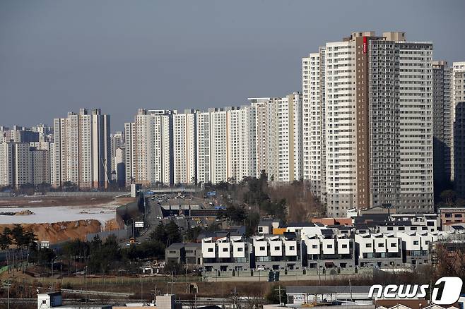 파주 운정신도시 일대/뉴스1 ⓒ News1 이승배 기자