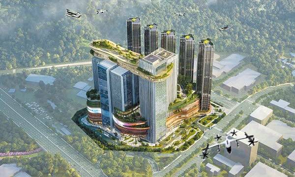 내년 착공을 추진 중인 서울 서초구 양재동 도시첨단물류단지 개발사업 조감도. /서울시