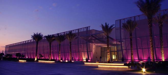 내년 11월 '프리즈 아부다비'가 열릴 마나라트 알 사디야트 외관. /아부다비 문화관광부