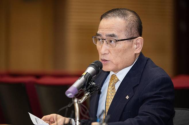 위성락 국가안보실장이 15일 서울 용산 대통령실 청사에서 한국인 대상 납치·감금 범죄가 급증하는 캄보디아에 대한 대응 현황 브리핑을 하고 있다. 뉴스1