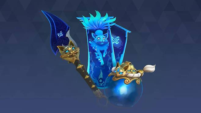 혼령 지킴이 쿠나이 키리코 신화 무기 스킨