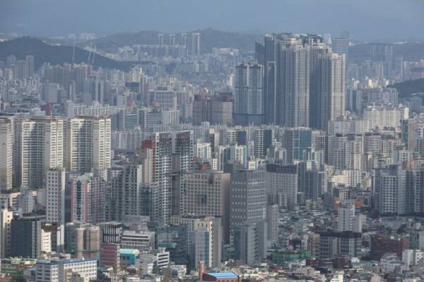 서울지역 아파트.