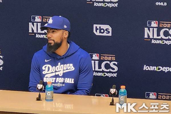 테오스카 에르난데스가 인터뷰를 가졌다. 사진(美 밀워키)= 김재호 특파원