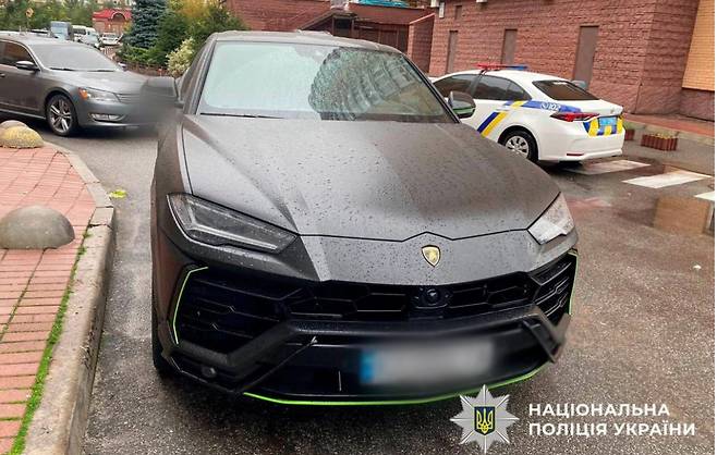 콘스탄틴 갈리치의 람보르기니 차량./사진=크립토폴리탄