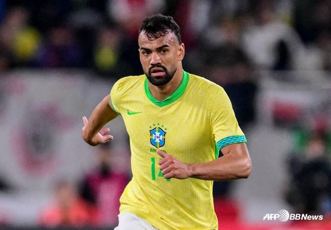 14일 일본전에 나선 브루노의 모습. /AFPBBNews=뉴스1