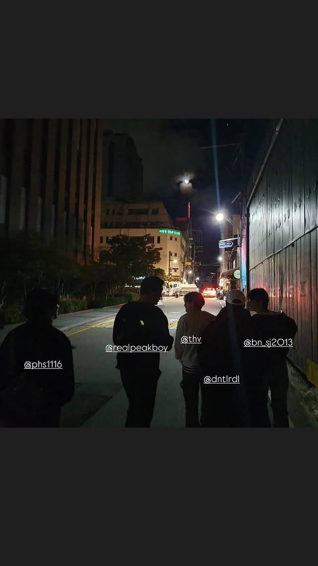 /사진=방탄소년단 뷔 SNS