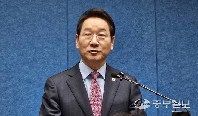 유정복 인천시장. 박예지 기자