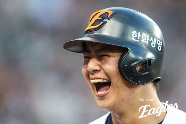 올 시즌 내내 4번 타자로 활약한 한화 노시환이 PO에 출격한다. (사진=한화)