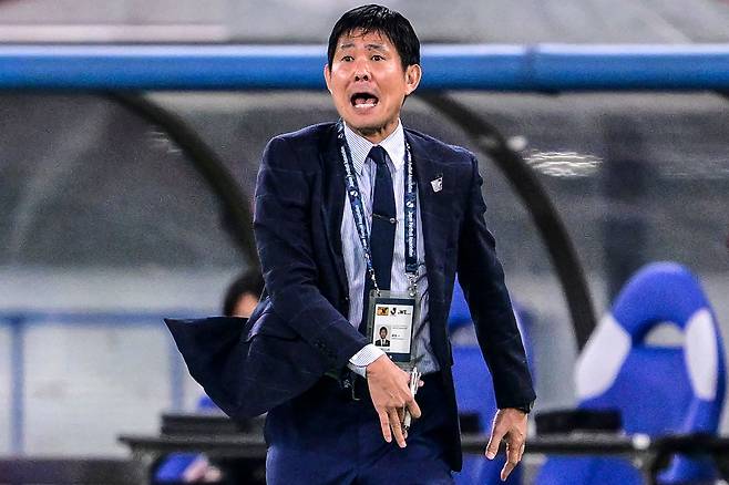 일본축구대표팀 모리야스 감독. [AFP=연합뉴스]