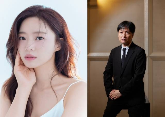 티아라 멤버 겸 배우 함은정(좌)과 영화감독 김병우(우). 연합뉴스