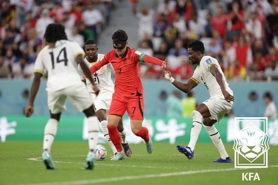 2022 FIFA 카타르 월드컵 조별예선 2차 가나전./대한축구협회
