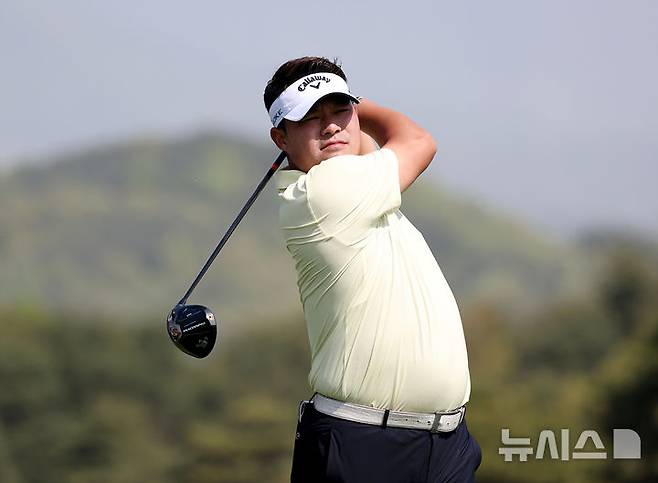 [서울=뉴시스] 이승택(30)이 미국프로골프(PGA) 콘페리투어 첫 톱10에 진입했다. (사진=한국프로골프협회) 2025.02.10 *재판매 및 DB 금지