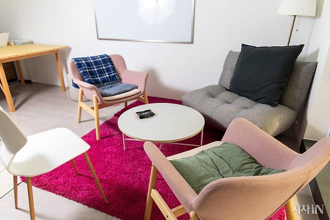 9월18일 개소한 ‘나는봄’ 상담실 모습. 나는봄은 여성 청소년을 대상으로 무료·익명 진료를 제공한다. ⓒ시사IN 신선영