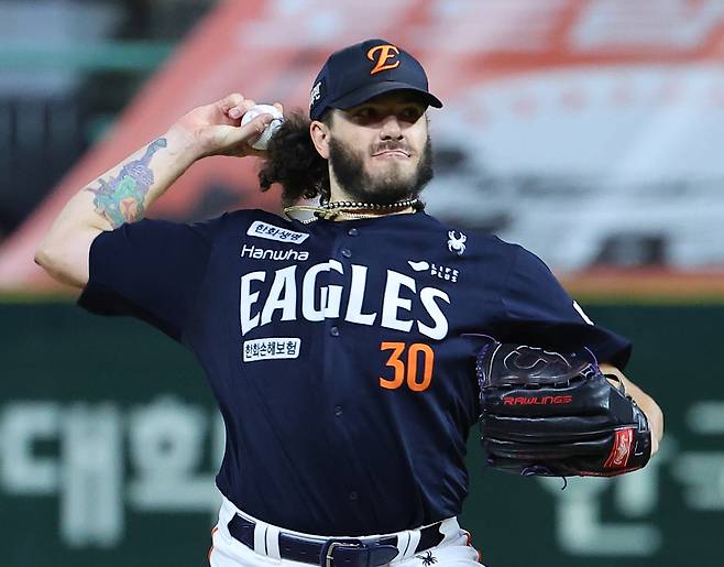 한화 코디 폰세. 연합뉴스