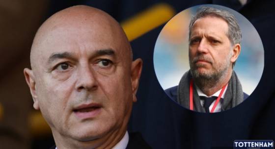 다니엘 레비(왼쪽) 전 토트넘 홋스퍼 회장과 파비오 파라티치 단장. /사진=토트넘 홋스퍼 뉴스 갈무리