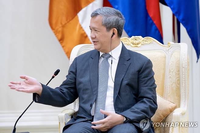 훈 마네트 캄보디아 총리 [EPA=연합뉴스]