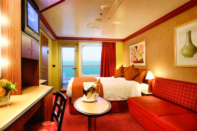 코스타 세레나호 발코니 객실 모습. 팬스타크루즈