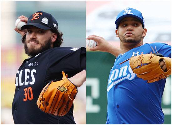 왼쪽부터 코디 폰세, 헤르손 가라비토.(사진=연합뉴스)