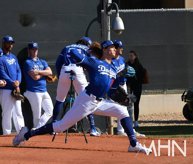 (NLCS 3차전 선발로 나서는 타일러 글라스노우)