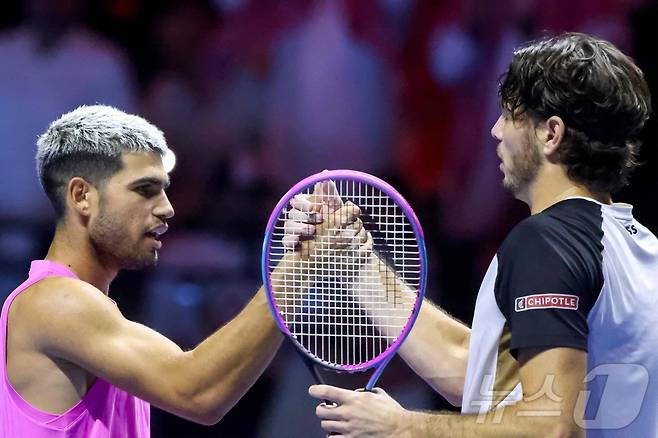 알카라스(왼쪽) ⓒ AFP=뉴스1