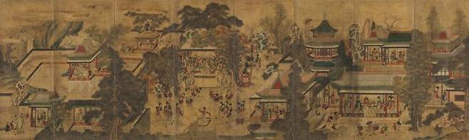 '곽분양행락도'. 서울옥션 제공