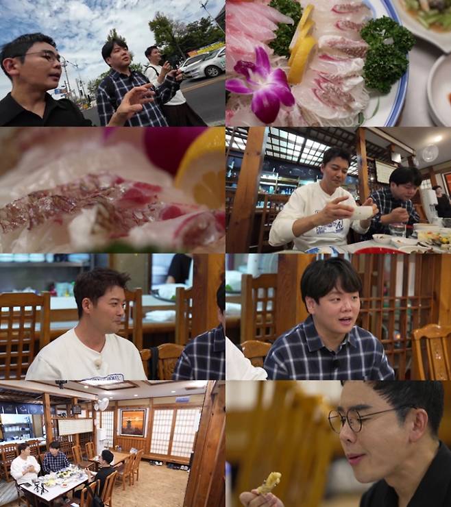 ‘전현무계획3’ 첫 방송에서는 전현무, 곽튜브, 그리고 게스트 설민석이 군산으로 먹방 여행을 떠난다. 전현무는 최근 결혼한 곽튜브를 보며 느낀 현실적인 고민을 바탕으로 설민석에게 결혼에 대한 조언을 구한다. 설민석은 역사와 현대를 오가는 재치 있는 답변을 내놓는다. 한편, 48년 전통의 군산 일식집을 방문한 세 사람은 ‘유비끼’를 맛본다. 이 과정에서 전현무는 기자 출신다운 돌발 행동으로 모두를 놀라게 하고, 설민석은 화려한 맛 표현으로 감탄을 자아내며 풍성한 재미를 예고한다.