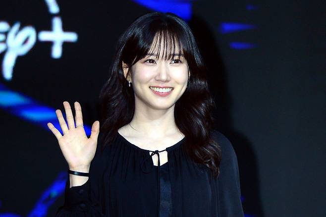 배우 박은빈이 메디컬 스릴러 ‘하이퍼나이프’ 시사회장에 나와 인사하고 있다. 스포츠동아 DB