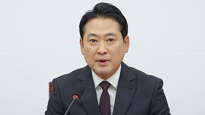 기자간담회 연 장동혁 대표