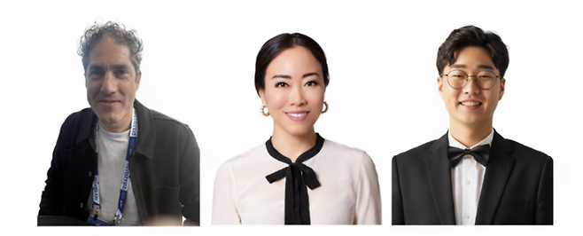 왼쪽부터 아비람 제닉 VC, 로빈 리 VC, 아빈 김 VC