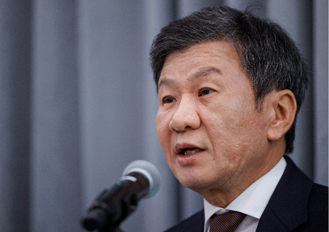 정몽규 대한축구협회 회장. 사진=연합뉴스 제공