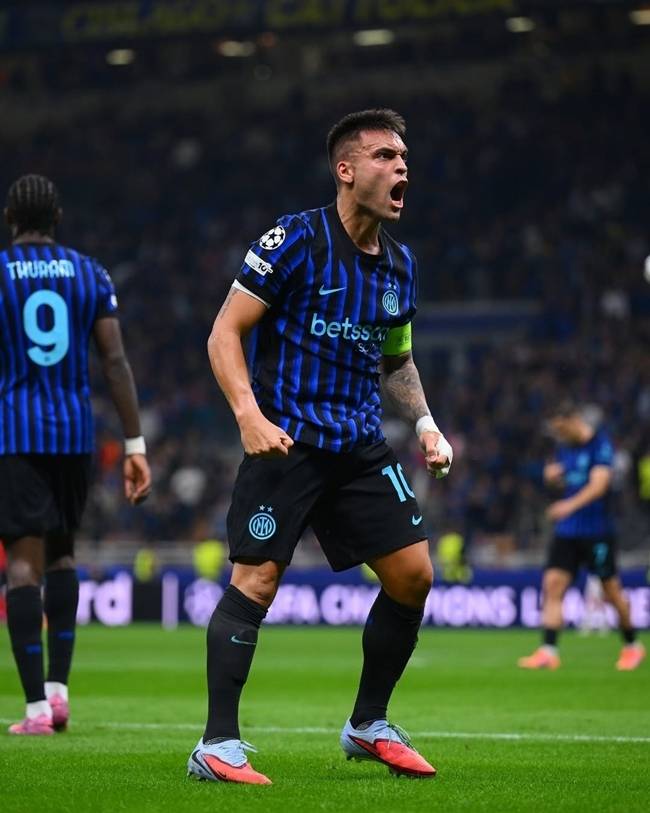 라우타로 마르티네스는 마커스 튀람의 공백을 홀로 메워야 할 상황이다. 사진=인터밀란 공식 SNS