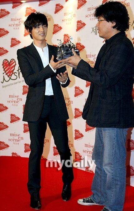 원빈, 봉준호 감독./마이데일리DB