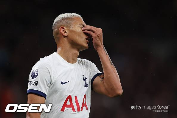 [사진] 히샬리송 ⓒGettyimages(무단전재 및 재배포 금지)