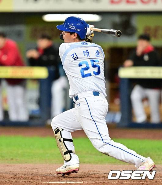 [OSEN=박준형 기자] 삼성 김태훈 2025.10.13 / soul1014@osen.co.kr