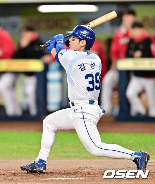 [OSEN=박준형 기자] 삼성 김성윤 2025.10.13 / soul1014@osen.co.kr