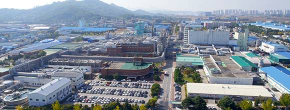 휴비스 전주2공장 전경. 사진 제공=휴비스