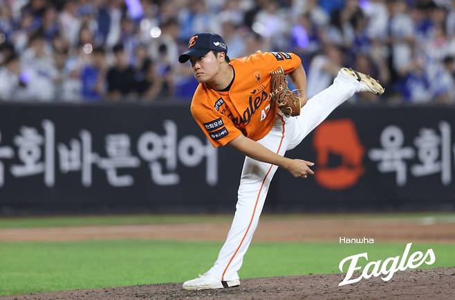 한화 정우주. 한화 이글스 제공