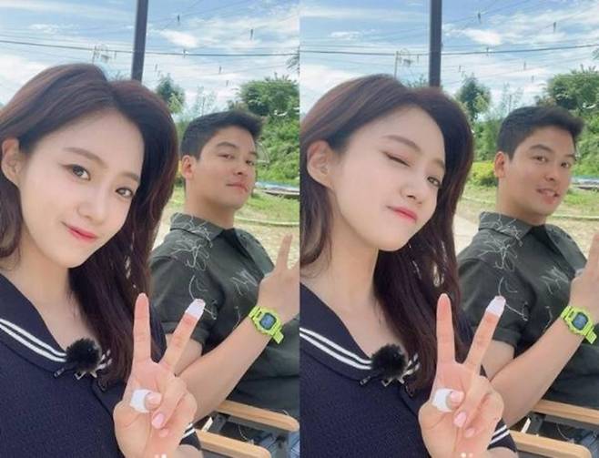 함은정, 이장우. 사진|함은정 SNS