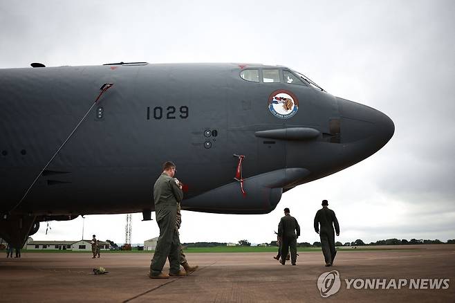 미 공군 B-52 전략폭격기 [AFP=연합뉴스. 재판매 및 DB 금지]