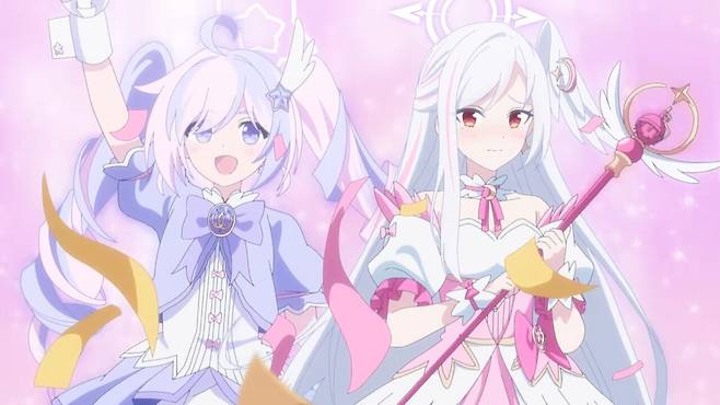 - 마법소녀가 된 스즈미와 레이사