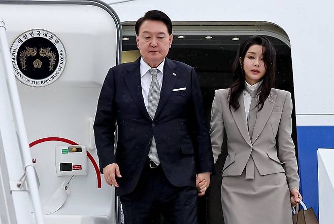 ▲ 윤석열 전 대통령과 김건희 여사 [연합뉴스]