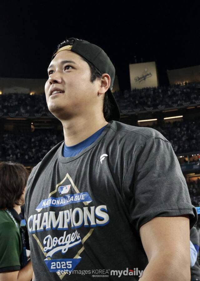 2026 내셔널리그 챔피언십시리즈(NLCS) MVP로 선정된 LA 다저스 오타니 쇼헤이./게티이미지코리아