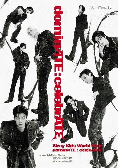 [서울=뉴시스] 그룹 '스트레이 키즈'. (사진=JYP엔터테인먼트 제공) 2025.10.18. photo@newsis.com *재판매 및 DB 금지